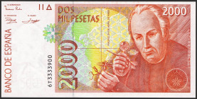 2000 Pesetas. 24 de Abril de 1992. Serie 6T. (Edifil 2021: 482Aa). SC-.