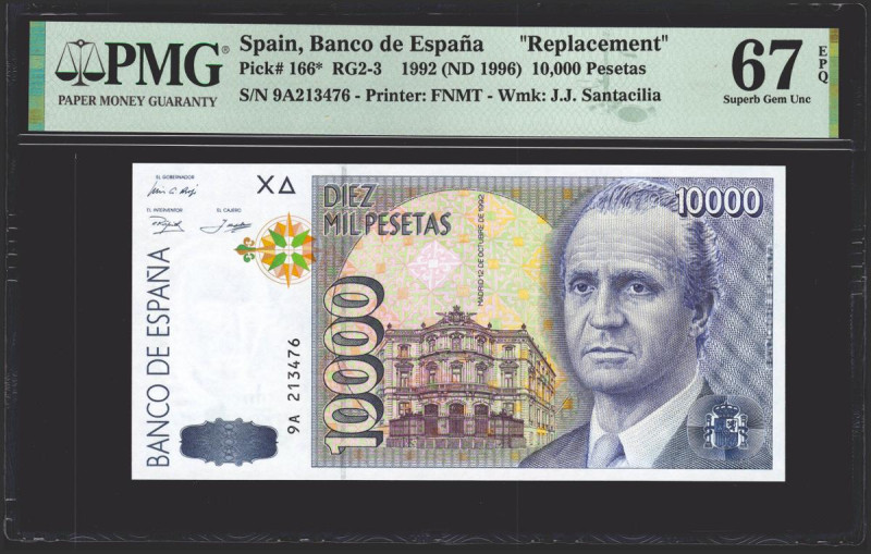 10000 Pesetas. 12 de Octubre de 1992. Serie especial 9A. (Edifil 2021: 485b, Pic...