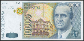 10000 Pesetas. 12 de Octubre de 1992. Sin serie. (Edifil 2021: 485). SC.