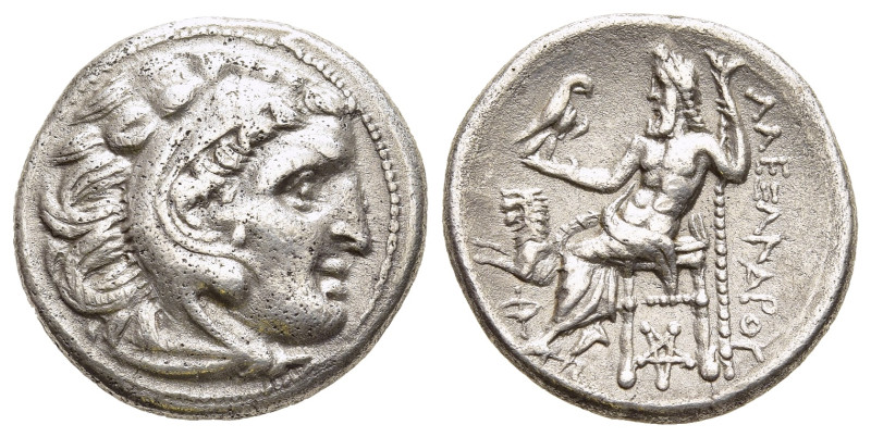 KINGS OF THRACE (Macedonian). Lysimachos (305-281 BC). Drachm. Kolophon. In the ...