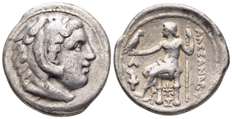 KINGS OF MACEDON. Alexander III 'the Great' (336-323 BC). Tetradrachm. Amphipoli...