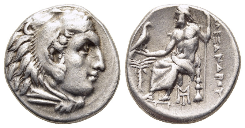 KINGS OF MACEDON. Alexander III 'the Great' (336-323 BC). Drachm. Abydos.

Obv: ...