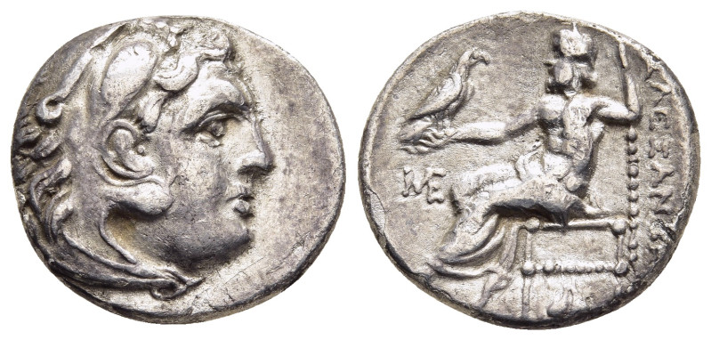 KINGS OF MACEDON. Alexander III 'the Great' (336-323 BC). Drachm. Abydos.

Obv: ...