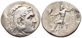 KINGS OF MACEDON. Alexander III 'the Great' (336-323 BC). Tetradrachm. Lycia Phaselis. Dated CY 10 (209/8 BC).

Obv: Head of Herakles right, wearing l...