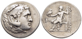 KINGS OF MACEDON. Alexander III 'the Great' (336-323 BC). Tetradrachm. Pamphylia Perge. Dated CY 29 (193/2 BC). 

Obv: Head of Herakles right, wearing...