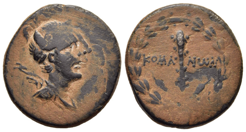 PONTOS. Komana. Time of Mithradates VI Eupator (circa 105-90 or 90-85 BC). AE.

...