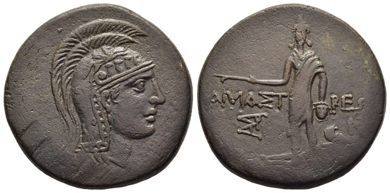 PAPHLAGONIA. Amastris. Time of Mithradates VI Eupator (circa 105-90 or 90-85 BC)...