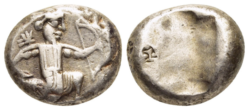 ACHAEMENID EMPIRE. Time of Dareios I to Xerxes II. Siglos (circa 420-350 BC). Sa...