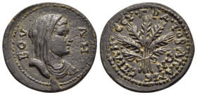PHRYGIA. Apameia. Pseudo-autonomous. Time of Caracalla (198-217). AE. Lucius M. Severus, grammateus for the second time.

Obv: BOVΛH.
Veiled and drape...