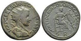 PISIDIA. Antioch. Gordian III (238-244). AE.

Obv: IMP CAES M ANT GORDIANVS AVG.
Radiate, draped and cuirassed bust right.
Rev: ANTIOCHIA COLONIA CAES...