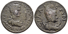 PISIDIA. Sagalassus. Valerian I (253-260). AE Dekassarion.

Obv: AV K Π Λ OVAΛЄPIANOC/ I.
Laureate, draped and cuirassed bust right.
Rev: CAΓAΛACCEΩN....