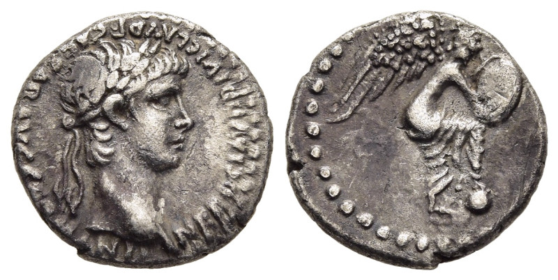 CAPPADOCIA. Caesarea. Nero (54-68). Hemidrachm.

Obv: NERO CLAVD DIVI CLAVD F Ca...