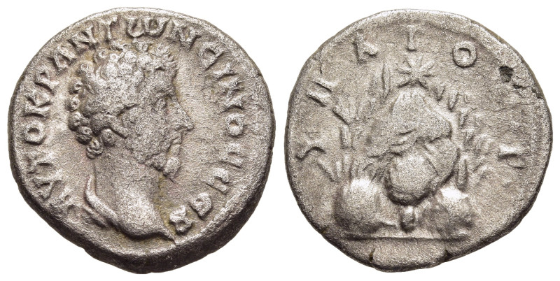 CAPPADOCIA. Caesarea. Marcus Aurelius (161-180). Didrachm.

Obv: AYTOKP ANTωNЄIN...