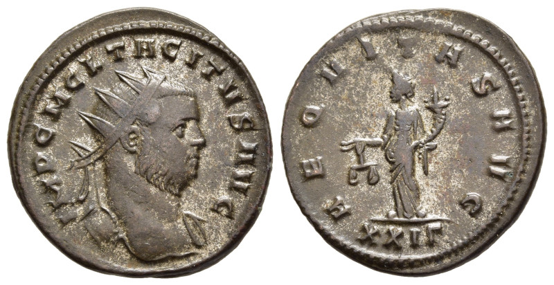 TACITUS (275-276). Antoninianus. Rome.

Obv: IMP C M CL TACITVS AVG.
Radiate bus...