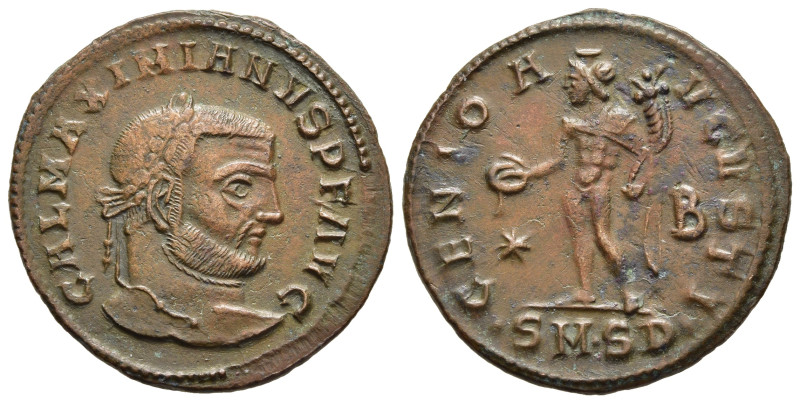 GALERIUS MAXIMIANUS (305-311). Follis. Serdica.

Obv: GAL MAXIMIANVS P F AVG.
La...