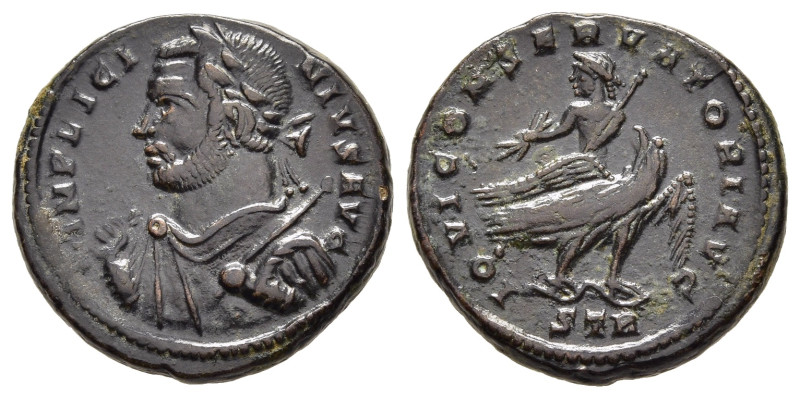 LICINIUS I (308-324). Pseudo Argenteus. Treveri.

Obv: IMP LICINIVS AVG.
Laureat...