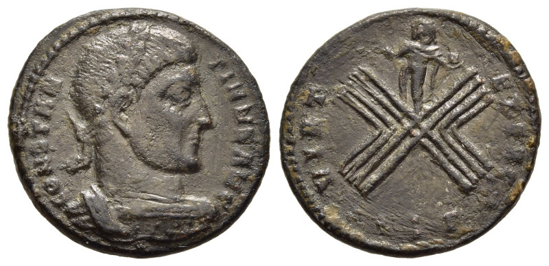 CONSTANTINE I THE GREAT (307/10-337). Follis. Thessalonica.

Obv: CONSTANTINVS A...