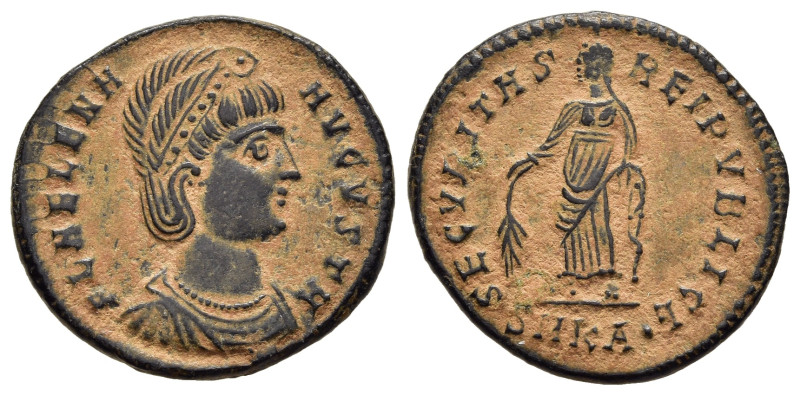 HELENA (Augusta, 324-328/30). Follis. Cyzicus.

Obv: FL HELENA AVGVSTA.
Diademed...