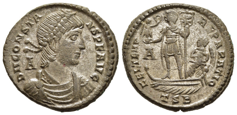CONSTANS (337-350). Centenionalis. Thessalonica.

Obv: D N CONSTANS P F AVG / A....