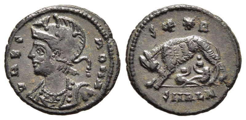 ANONYMOUS. Commemorative series, struck under Constantius II (before 340). Folli...