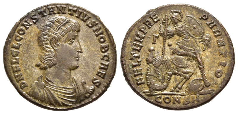 CONSTANTIUS GALLUS (Caesar, 351-354). Centenionalis. Constantinople.

Obv: D N F...