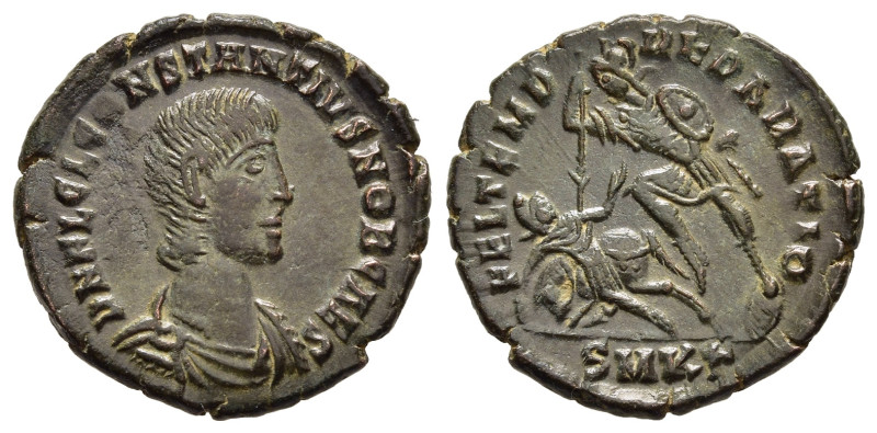CONSTANTIUS GALLUS (Caesar, 351-354). Half Centenionalis. Cyzicus.

Obv: D N FL ...