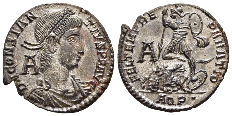 CONSTANTIUS II (337-361). Centenionalis. Aquileia.

Obv: D N CONSTANTIVS P F AVG...