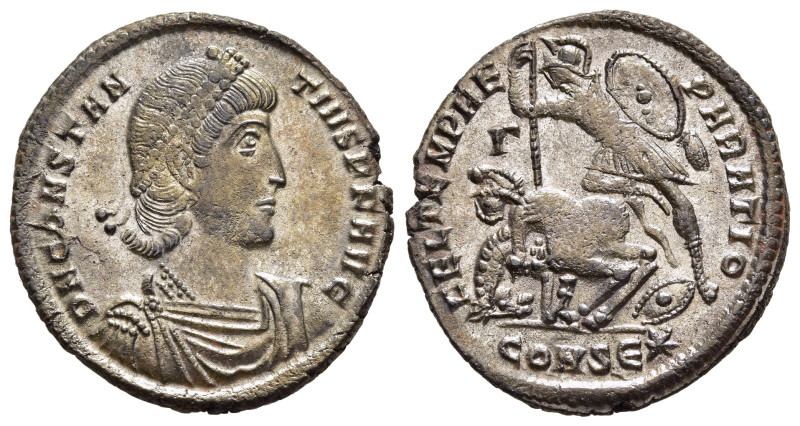 CONSTANTIUS II (337-361). Centenionalis. Constantinople.

Obv: D N CONSTANTIVS P...