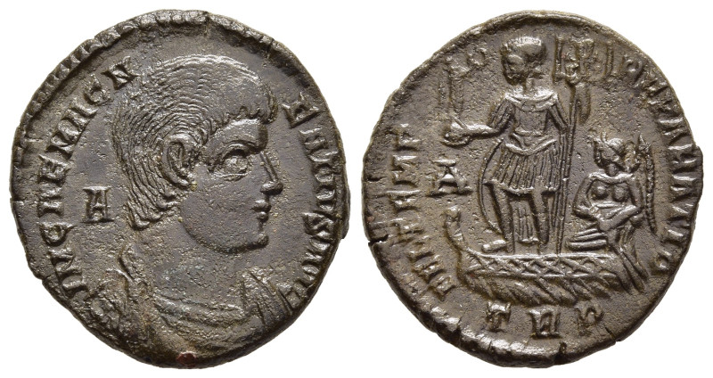 MAGNENTIUS (350-353). AE Centenionalis. Treveri.

Obv: IM CAE MAGNENTIVS AVG/ A....