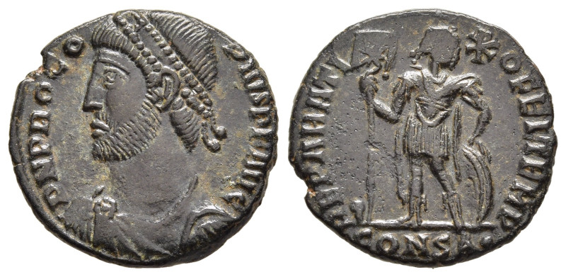 PROCOPIUS (365-366). Follis. Constantinople.

Obv: D N PROCOPIVS P F AVG.
Diadem...