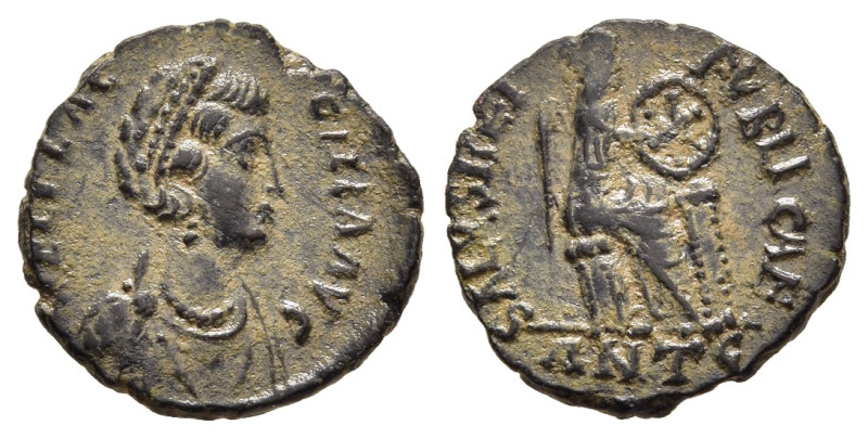 AELIA FLACILLA (Augusta, 379-386/8). AE Nummus. Antioch.

Obv: AEL FLACCILLA AVG...