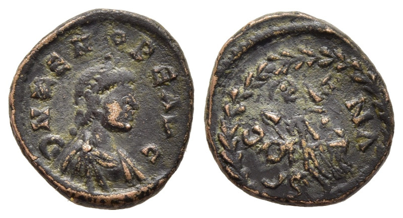 ZENO and Leo Caesar (476/7). Nummus. Constantinople.

Obv: D N ZENO PE AVG.
Diad...