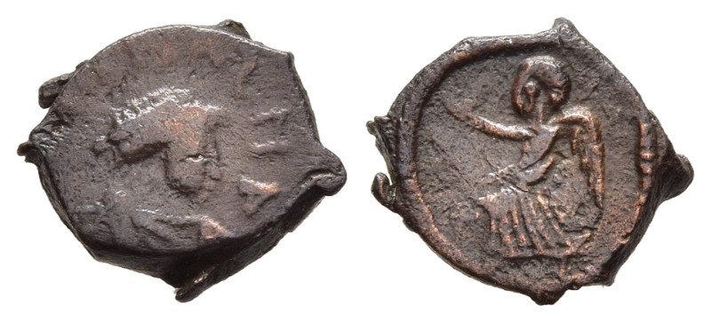 VANDALS. Anonymous. Imitation of a Roman Imperial Nummus (5th-6th centuries BC)....