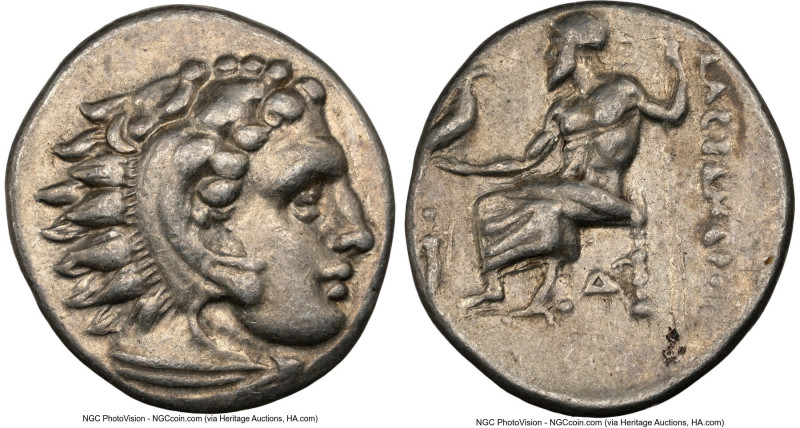 MACEDONIAN KINGDOM. Alexander III the Great (336-323 BC). AR drachm (17mm, 6h). ...