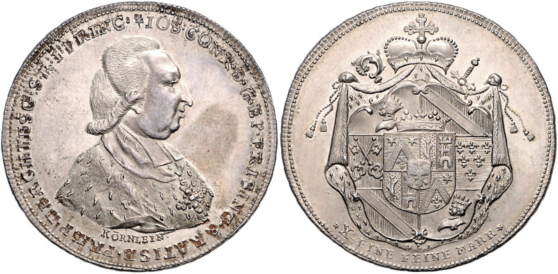 Freising, Bistum. 
Joseph Konrad von Schroffenberg 1790-1803. Konventionstaler ...
