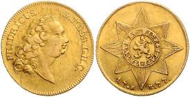Hessen/-Kassel. 
Friedrich II. 1760-1785. Friedrichs d'or (5 Taler) 1777 Kassel. Schütz&nbsp;1950, Friedberg&nbsp;1283, Müller&nbsp;2705. 6,60&nbsp;g...