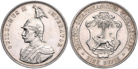 Deutsch-Ostafrika. 
1 Rupie 1890 (A). Jaeger&nbsp;713. . 

vz+/vz-st
