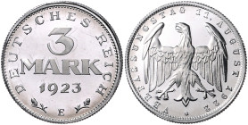 3 Mark (Verfassungstag) 1923 E. Jaeger&nbsp;303. . 

PP