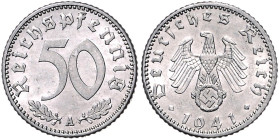 50 Reichspfennig 1941 A. Jaeger&nbsp;372. . 

vz-st