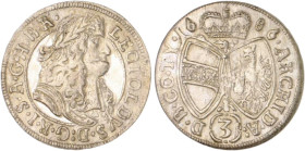 Haus Habsburg. 
Lots. Lot von 7 Stücken: Albrecht V. 1427-1439: Pfennig o. J., Ferdinand II. 1619-1637: 3 Kreuzer 1630 HR, stark verdrehte Rs., Ferdi...