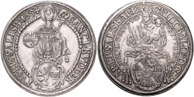 Salzburg, Erzbistum. 
Guidobald von Thun und Hohenstein 1654-1668. Reichstaler 1654. Davenport&nbsp;3505. . 

ss+