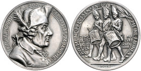 Medaillen von Karl Goetz. 
Silbermedaille 1912 auf den 200. Geburtstag von Friedrich dem Großen, i. Rd: BAYER. HAUPTMÜNZAMT FEINSILBER. Kienast&nbsp;...