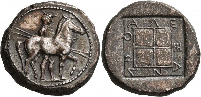 KINGS OF MACEDON. Alexander I, 498-454 BC. Oktadrachm (Silver, 29 mm, 28.34 g, 1...