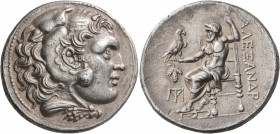 KINGS OF MACEDON. Alexander III ‘the Great’, 336-323 BC. Tetradrachm (Silver, 29 mm, 16.73 g, 1 h), Pella, struck under Antigonos II Gonatas, circa 27...