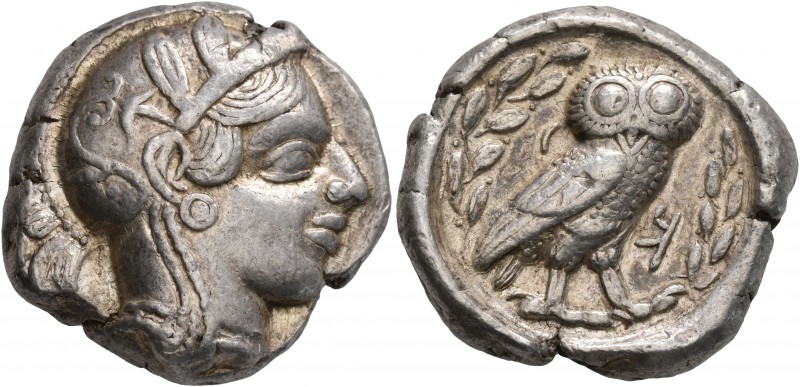 UNCERTAIN EAST. Circa 450/440-400 BC. Tetradrachm (Silver, 24 mm, 17.49 g, 2 h),...