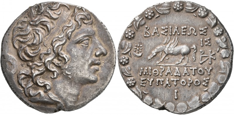 KINGS OF PONTOS. Mithradates VI Eupator, circa 120-63 BC. Tetradrachm (Silver, 2...