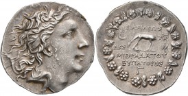 KINGS OF PONTOS. Mithradates VI Eupator, circa 120-63 BC. Tetradrachm (Silver, 33 mm, 16.79 g, 11 h), Pergamon, year 224 of the Bithyno-Pontic era, 3r...