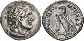 PTOLEMAIC KINGS OF EGYPT. Ptolemy VI Philometor, first reign, 180-164 BC. Tetradrachm (Silver, 27 mm, 14.18 g, 11 h), Alexandria, circa 180-170. Diade...
