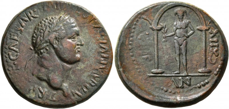 PAPHLAGONIA. Sinope. Titus , as Caesar, 69-79. Diassarion (Bronze, 26 mm, 11.57 ...
