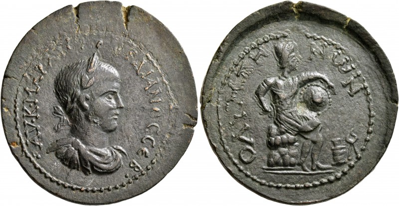 LYCIA. Olympus. Gordian III , 238-244. Hexassarion (?) (Orichalcum, 37 mm, 25.51...